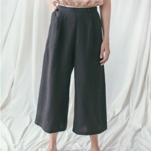 OZMA Studio Trousers | Silk Linen